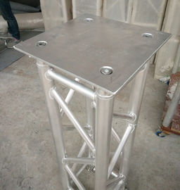 چین 350*350*8mm Aluminum Spigot Plate Table for Beam  Lights on 1 Meter Truss تامین کننده