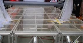 چین پلت فرم Stair Acrylic Glass قابل حمل برای نمایش 1.22 * 2.44M تامین کننده