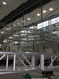 چین Roofing Grand Aluminium Circular Lighting Truss Apply To Audio Show Event کارخانه